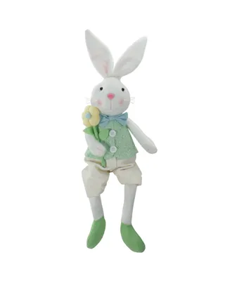 Boy Bunny Rabbit Easter and Spring Table Top Figure, 24"