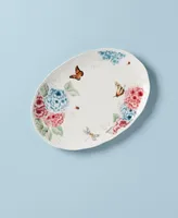 Lenox Butterfly Meadow Hydrangea Collection Oval Platter