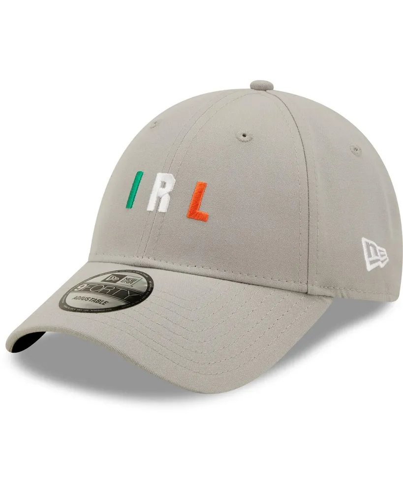 Men's New Era Gray Ireland National Team 9FORTY Adjustable Hat