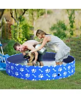 Outdoor Pet Swimming Pool Bath for Backyard Patio Deck 63" x 12" L