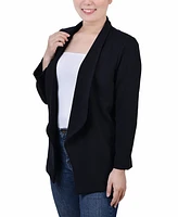 Ny Collection Petite 3/4 Sleeve Ponte Jacket