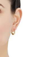 Giani Bernini Polished Tube Hoop Earrings, 15mm