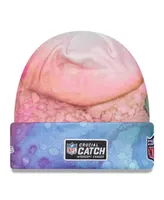 Men's New Era Pink Los Angeles Rams 2022 Nfl Crucial Catch Knit Hat