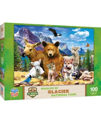 Masterpieces Wildlife of Glacier National Park 100 Piece Jigsaw Puzzle