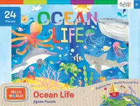 Masterpieces Hello, World! - Ocean Life 24 Piece Jigsaw Puzzle