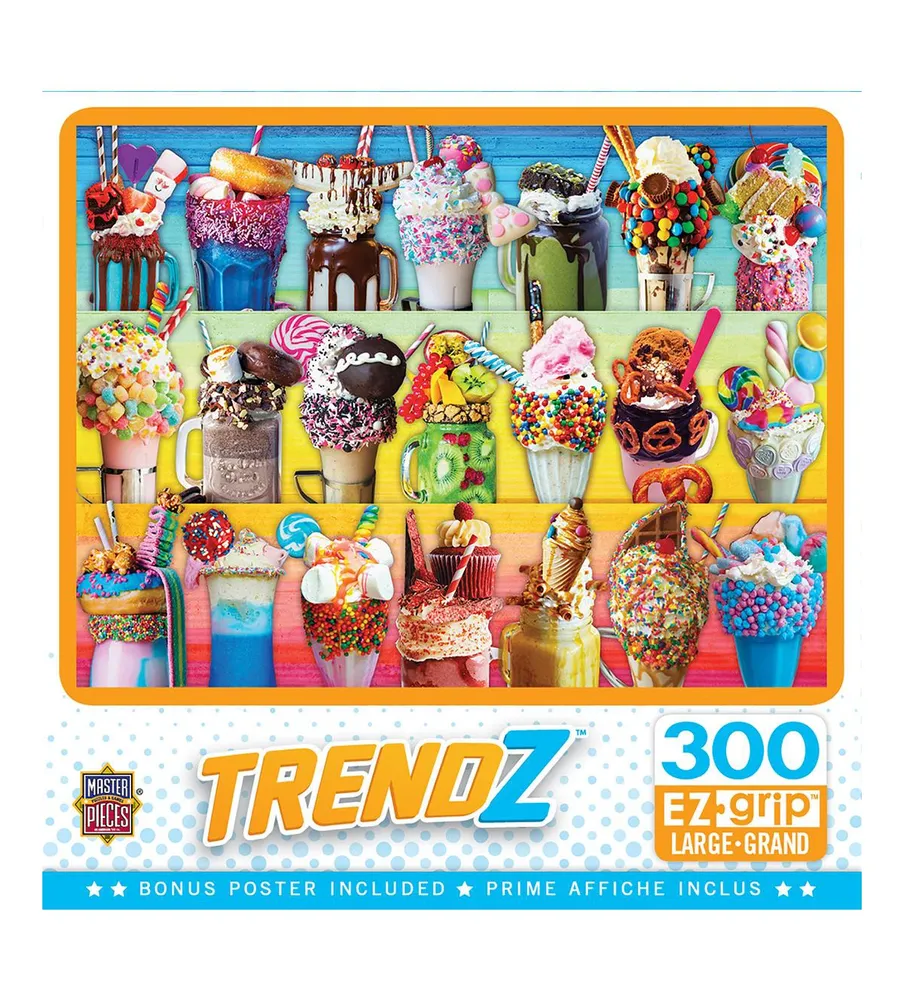 Masterpieces Trendz - Freakshakes 300 Piece Ez Grip Jigsaw Puzzle