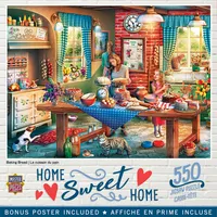 Masterpieces Home Sweet Home - Baking Bread 500 Piece Jigsaw Puzzle