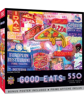 Masterpieces Good Eats - Viva Italia 550 Piece Jigsaw Puzzle