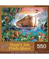 Masterpieces Inspirational - Noah's Ark Finds Shore 550 Piece Puzzle