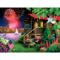 Masterpieces Memory Lane - Summer Celebration 300 Piece Ez Grip Puzzle