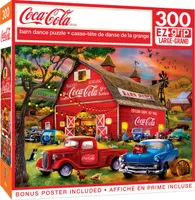 Masterpieces Coca-Cola - Barn Dance 300 Piece Ez Grip Jigsaw Puzzle