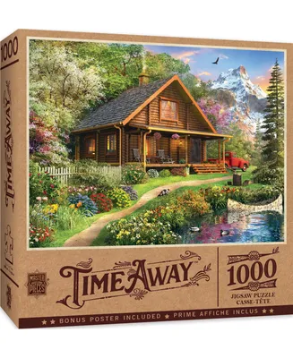 Masterpieces Time Away - Mountain Retreat 1000 Piece Jigsaw Puzzle