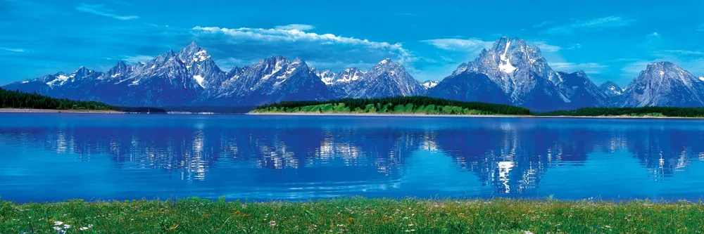 Masterpieces Grand Tetons 1000 Piece Panoramic Jigsaw Puzzle