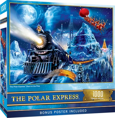 Masterpieces The Polar Express - Race to the Pole 1000 Piece Puzzle