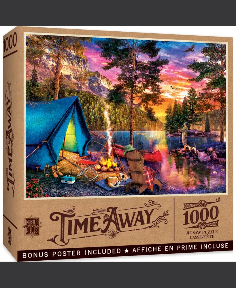 Masterpieces Time Away Fishing the Highlands 1000 Piece Jigsaw Puzzle