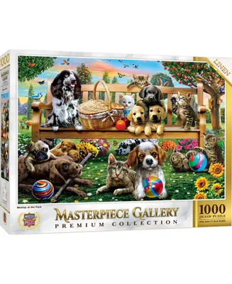 Masterpieces Masterpiece Gallery - Meetup at the Park 1000 Piece Puzzle