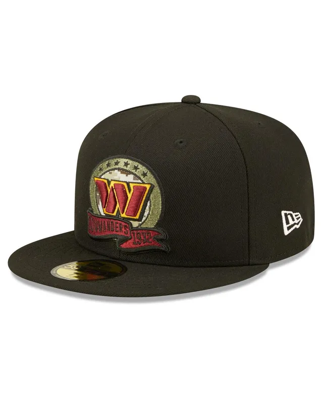 Men's New Era Black Washington Commanders 2022 Salute To Service 59FIFTY  Fitted Hat