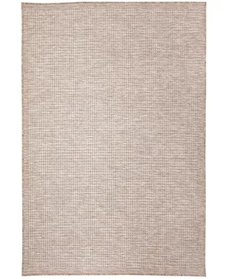 Liora Manne' Orly Texture 5'3" x 7'3" Outdoor Area Rug