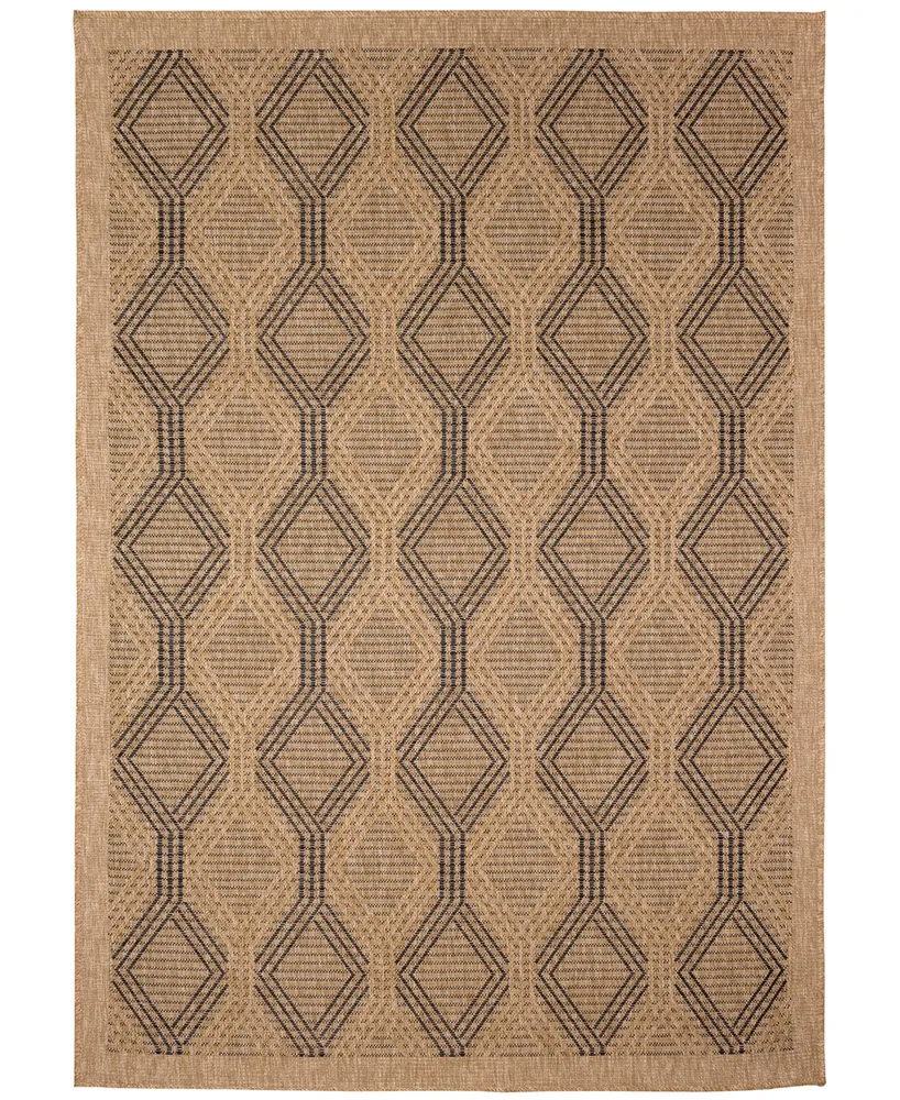 Liora Manne' Sahara Links 3'3" x 4'11" Outdoor Area Rug