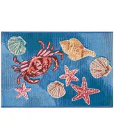 Liora Manne' Esencia Shell We Dance 2'5" x 3'11" Area Rug