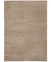 Liora Manne' Orly Patchwork 3'3" x 4'11" Outdoor Area Rug