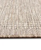 Liora Manne' Orly Texture 5'3" x 7'3" Outdoor Area Rug