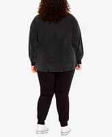 Avenue Plus Size Sadie Graphic Sweater