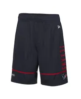 Men's New Era Navy Houston Texans Combine Authentic Rusher Training Shorts