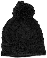 Angela & William Wool Blend Earflap Cap with Sherpa Lining