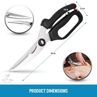 Zulay Kitchen Spring Loaded Poultry Shears