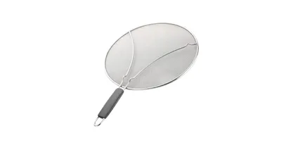 Zulay Kitchen Splatter Screen for Frying Pan (13”) - Grease Guard