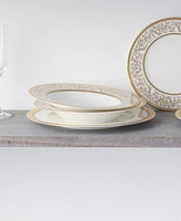 Noritake Summit Gold Set of 4 Soup Bowls, Service For 4