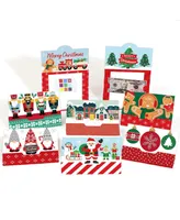 Big Dot of Happiness Merry Christmas Cards - Assorted Holiday Money and Gift Card Holders - Set of 8