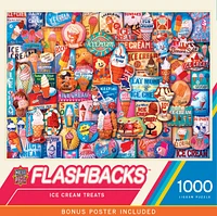 Masterpieces Flashbacks - Ice Cream Treats 1000 Piece Jigsaw Puzzle