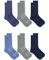 Polo Ralph Lauren Men's 6-Pk. Performance Sport Crew Socks