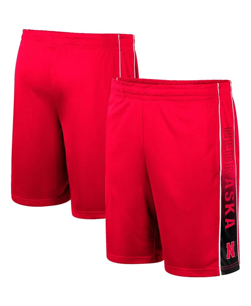 Men's Colosseum Scarlet Nebraska Huskers Lazarus Shorts