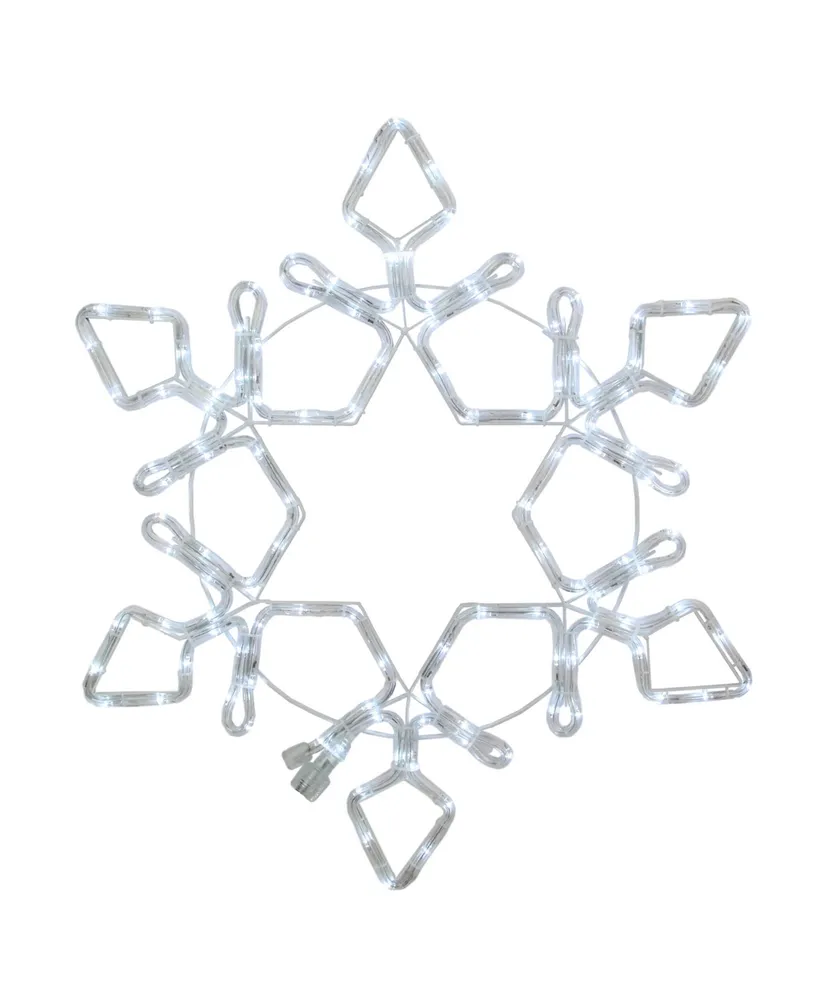 Northlight 47 LED Lighted Twinkling Cool White Snowflake Christmas Outdoor  Decoration