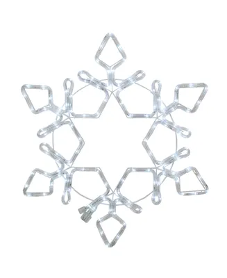 Northlight Led Rope Light Snowflake Christmas Decoration, 24"