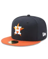 Men's New Era Navy Houston Astros 2022 Postseason Road Side Patch 59FIFTY Fitted Hat