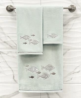 Linum Home Textiles Turkish Cotton Figi Embellished Towel Set