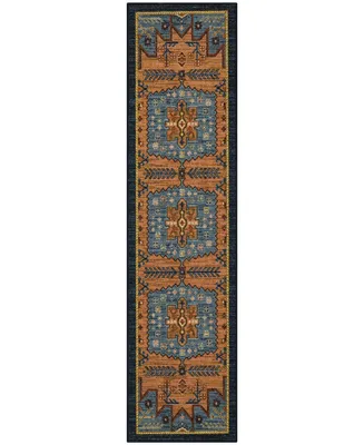 Mohawk Soho Saddlers 2' x 8' Runner Area Rug