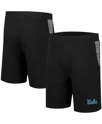 Men's Colosseum Black Ucla Bruins Wild Party Tri-Blend Shorts