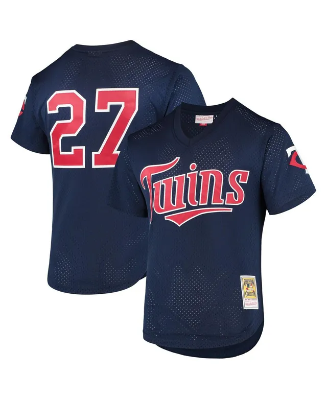 Lids Kirby Puckett Minnesota Twins Mitchell & Ness 1985 Authentic  Cooperstown Collection Mesh Batting Practice Jersey - Navy