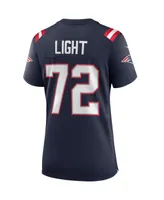 Women's Nike Matt Light Navy New England Patriots Game Retired Player Jersey