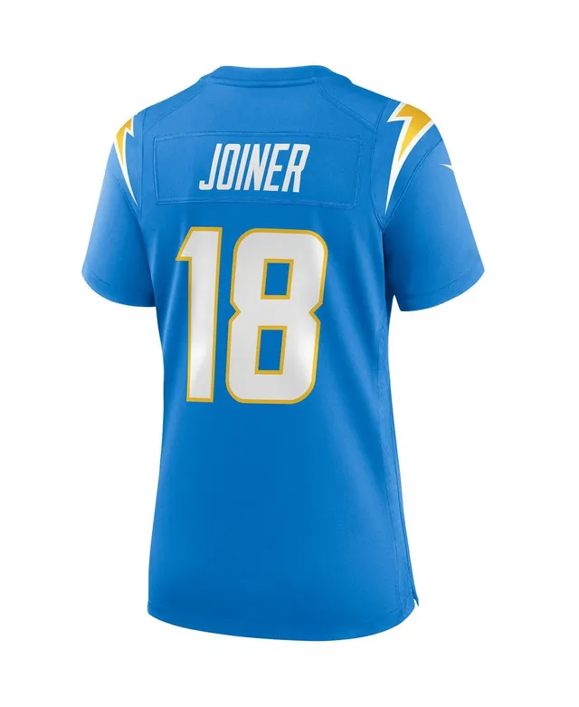 Women's Nike Kellen Winslow Powder Blue Los Angeles Chargers Game Retired  Player Jersey