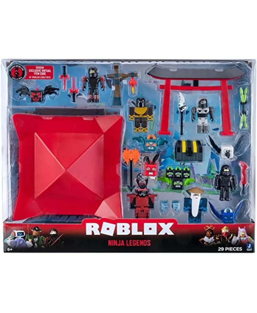 Roblox Ninja Legends 29 Pieces Playset 6 Figs + Accessories