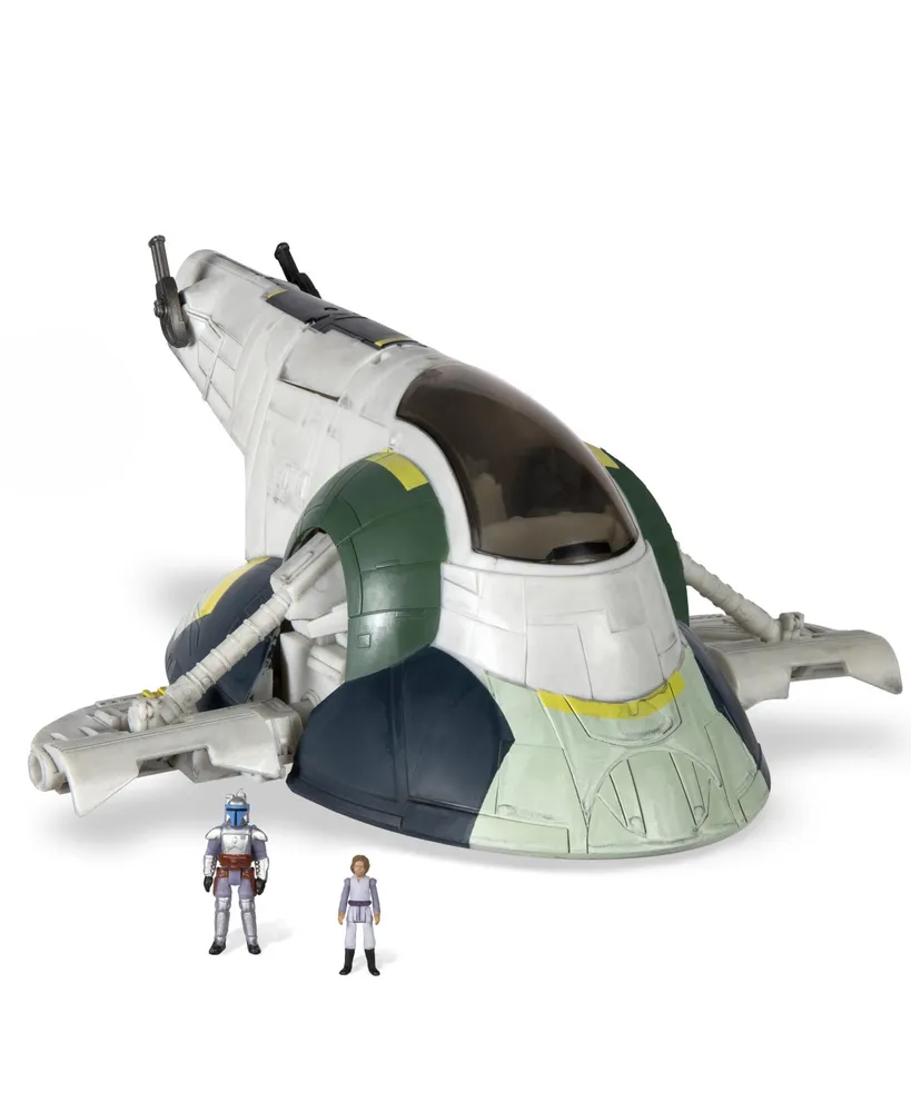 Star Wars Deluxe Vehicle 8" Vehicle Figure Jango Fett's Starship