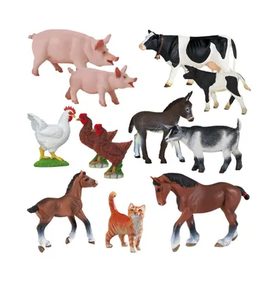 Kaplan Early Learning Animals On the Farm Set - Set of 12