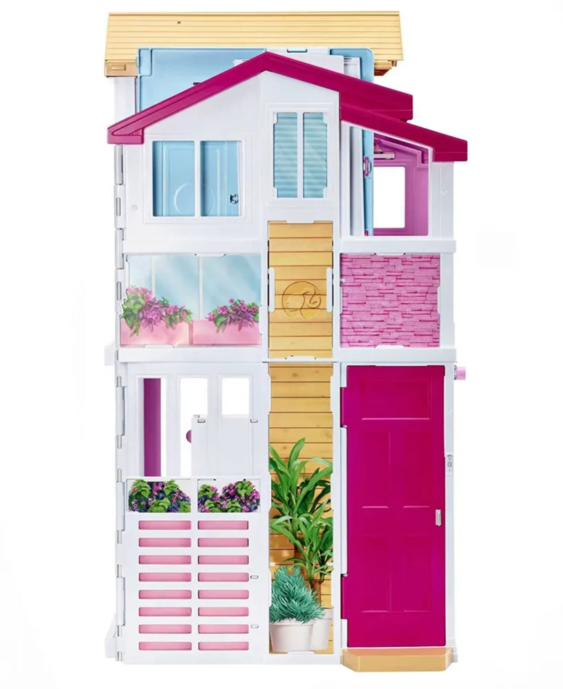 barbie dream house three stories