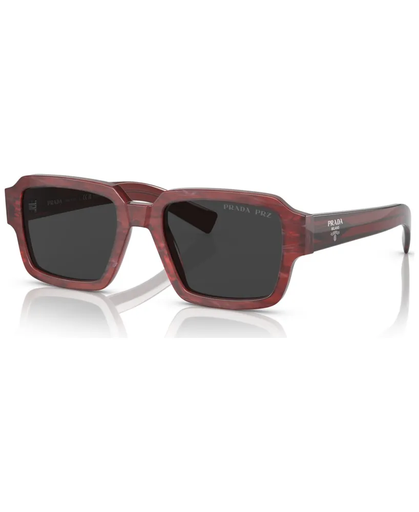 Prada Men's Polarized Sunglasses, Pr 02ZS